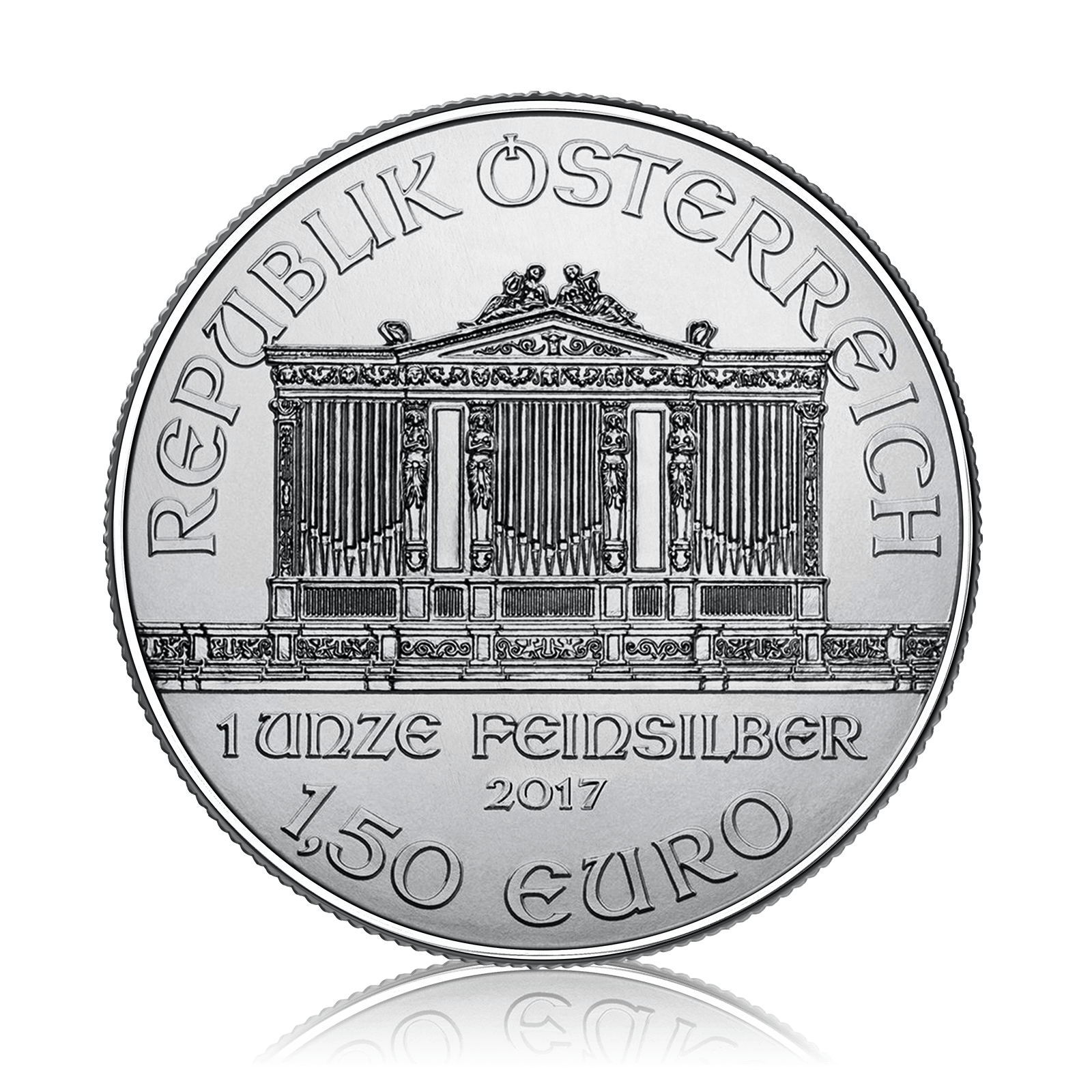 1oz Silver Austrian Philharmonic (2017)
