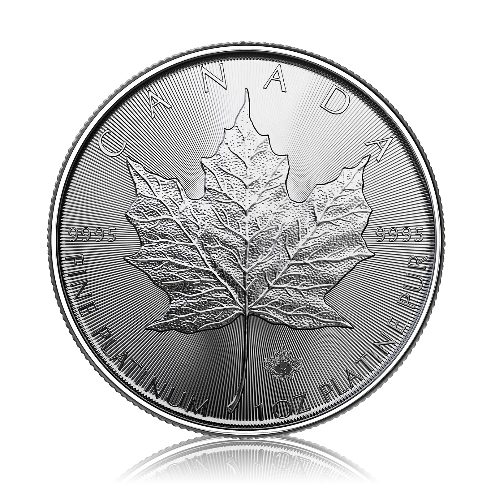 1oz Platinum Maple Leaf (2021)