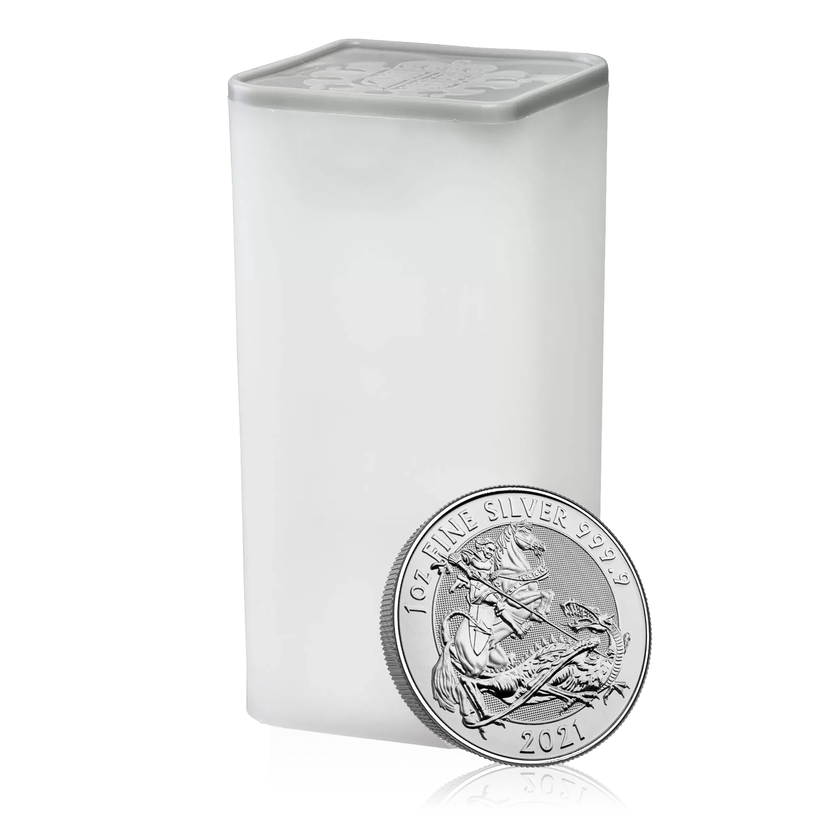 1oz Silver Royal Mint Valiant Tube of 25 Coins (2021)