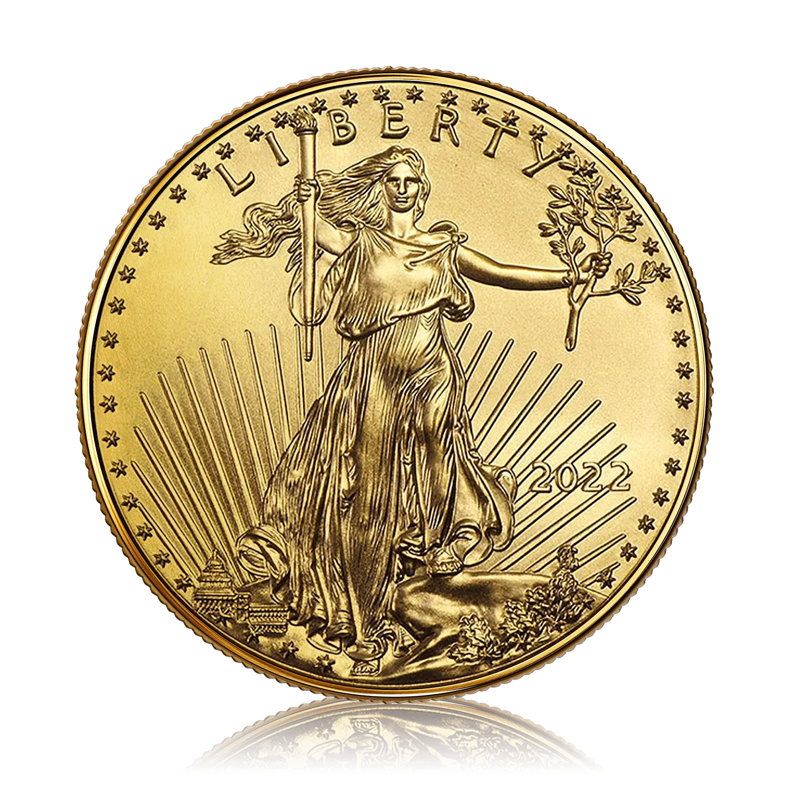 1oz Gold American US Eagle (Mixed Years)