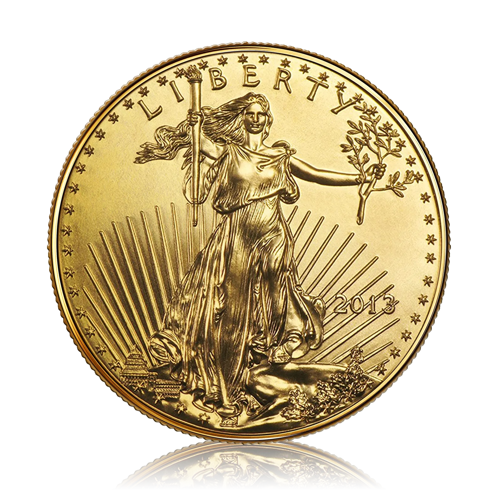 1/10oz Gold US Mint American Eagle (2013)