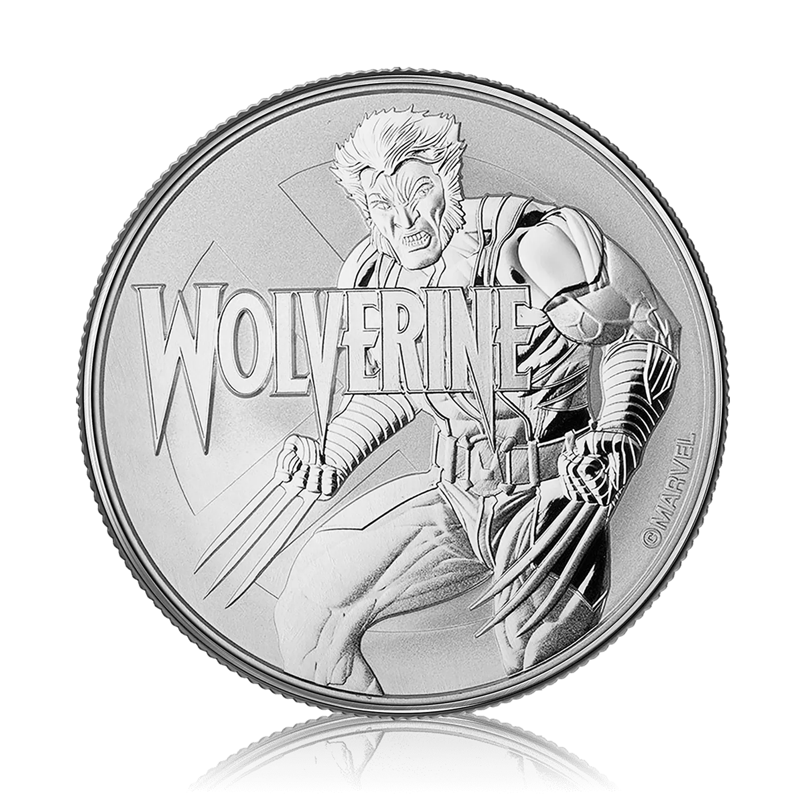 1oz Silver Marvel Series Wolverine (2021)