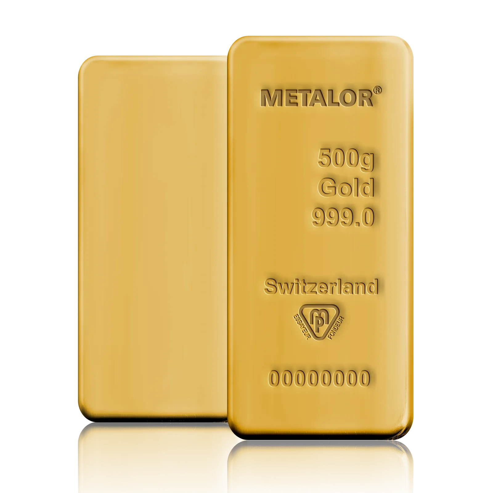 500g Metalor Investment Gold Bar (999.9)