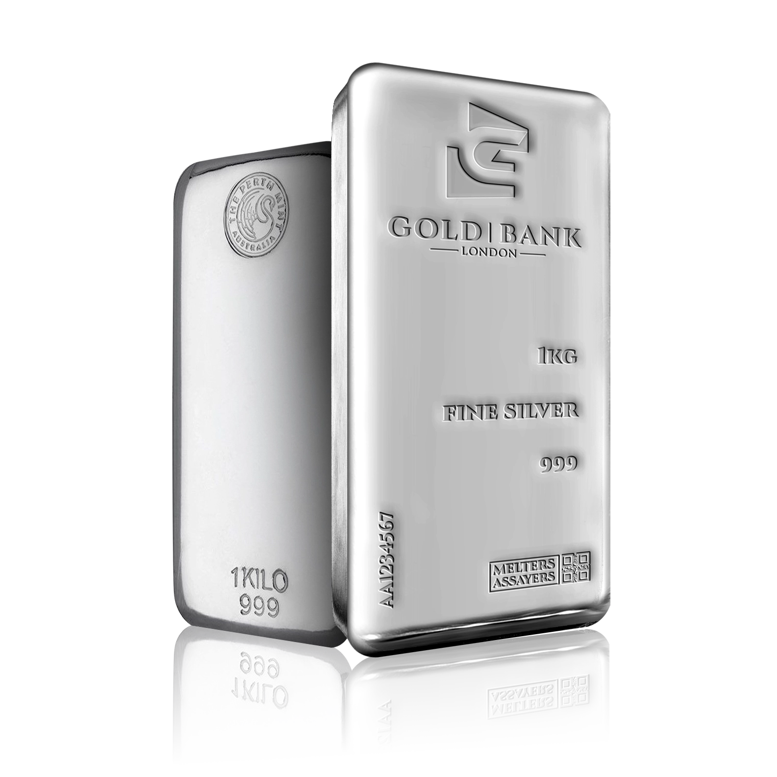 1kg Silver Investment Bar Mixed Brands (Best Value)