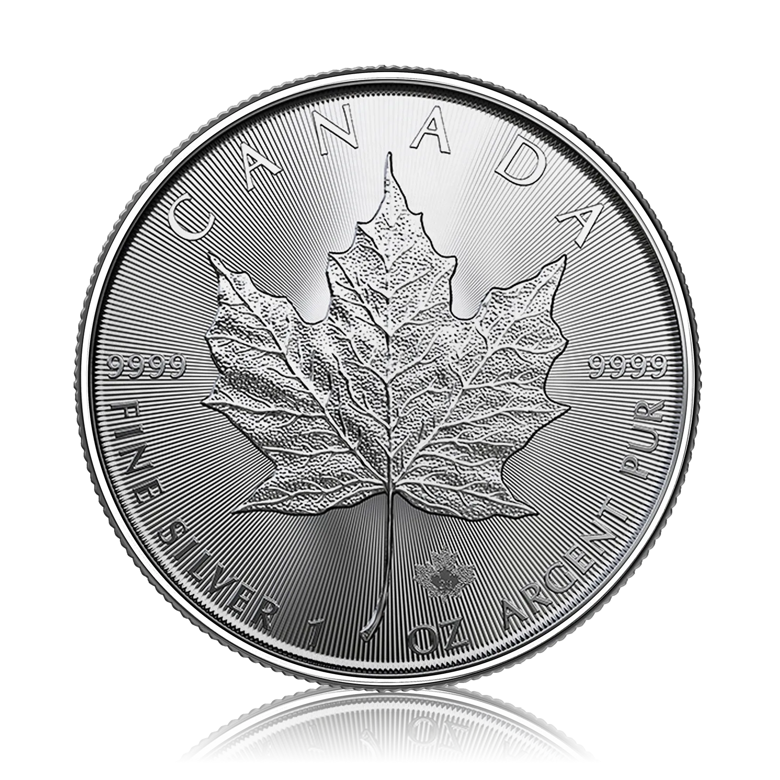 1oz Silver Canadian Maple Leaf (2023)