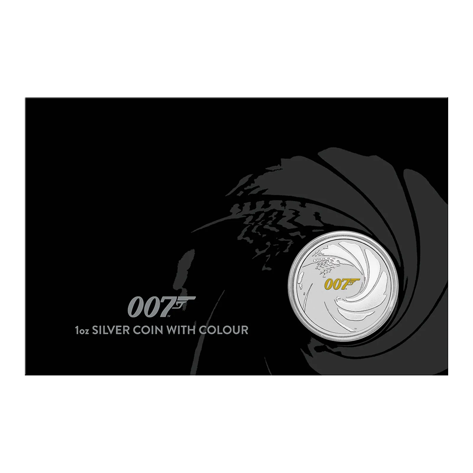 1oz Silver James Bond 007 Coin In Card (2021)