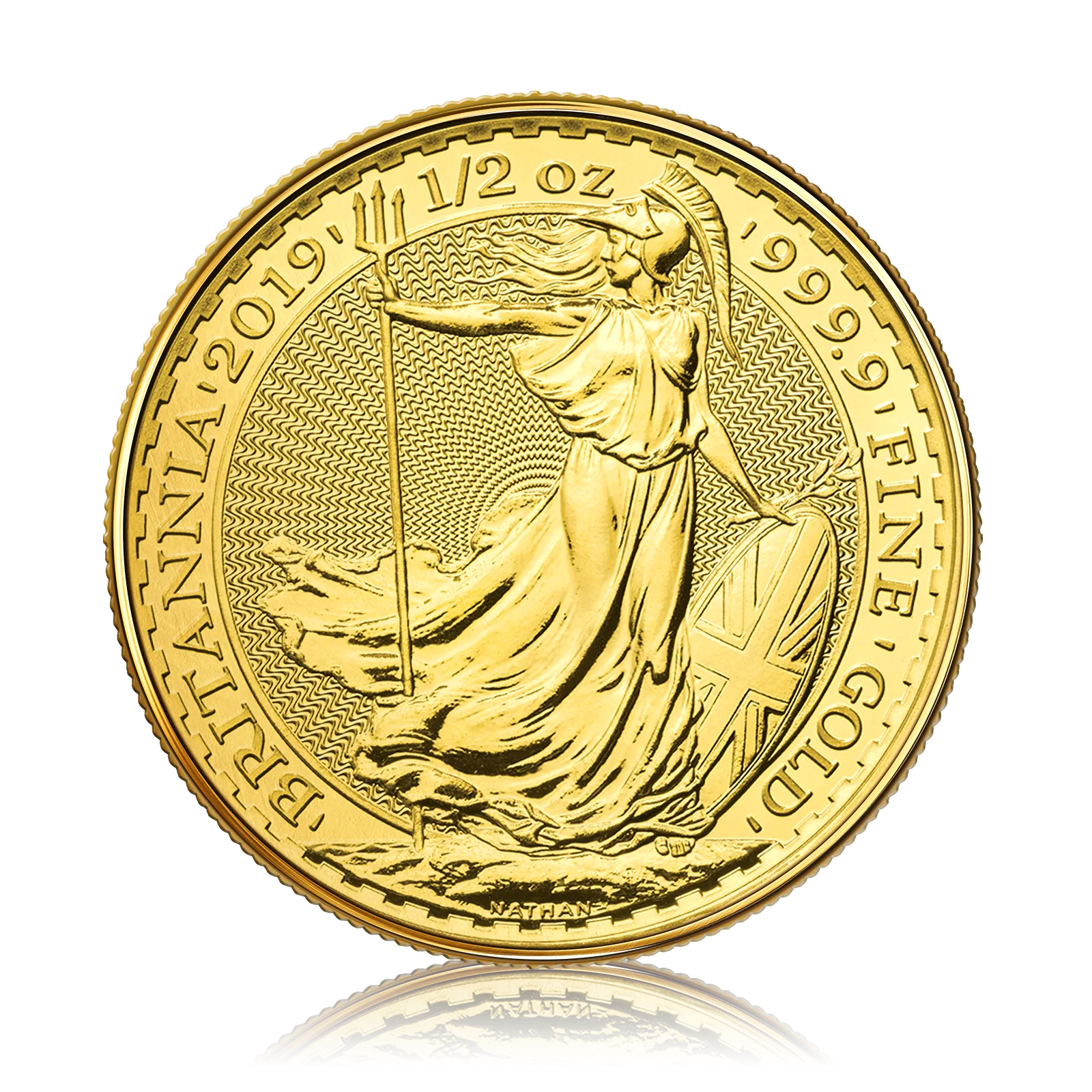 1/2oz Gold Royal Mint Britannia (2019)