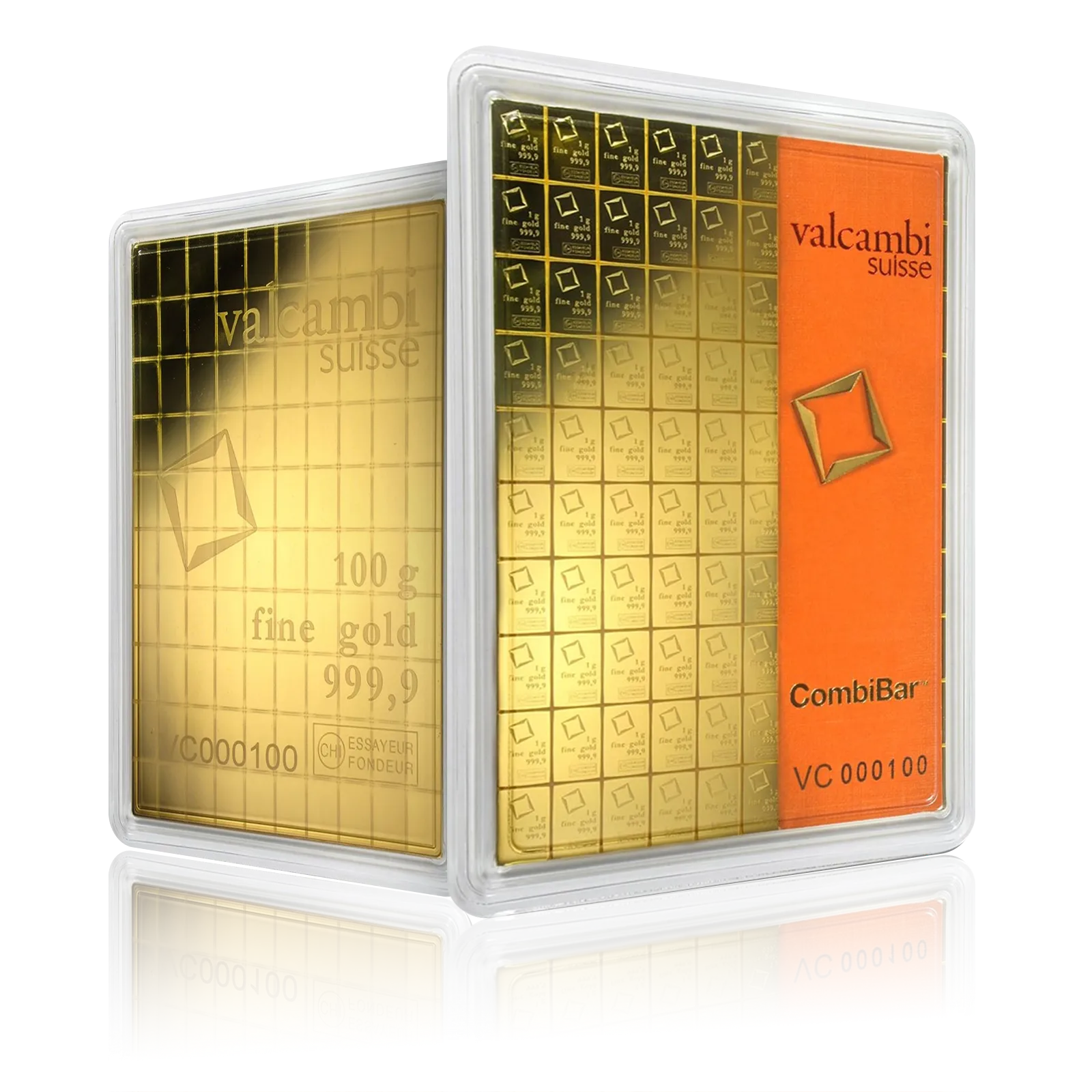 100 x 1g Pure Gold Invesment CombiBar