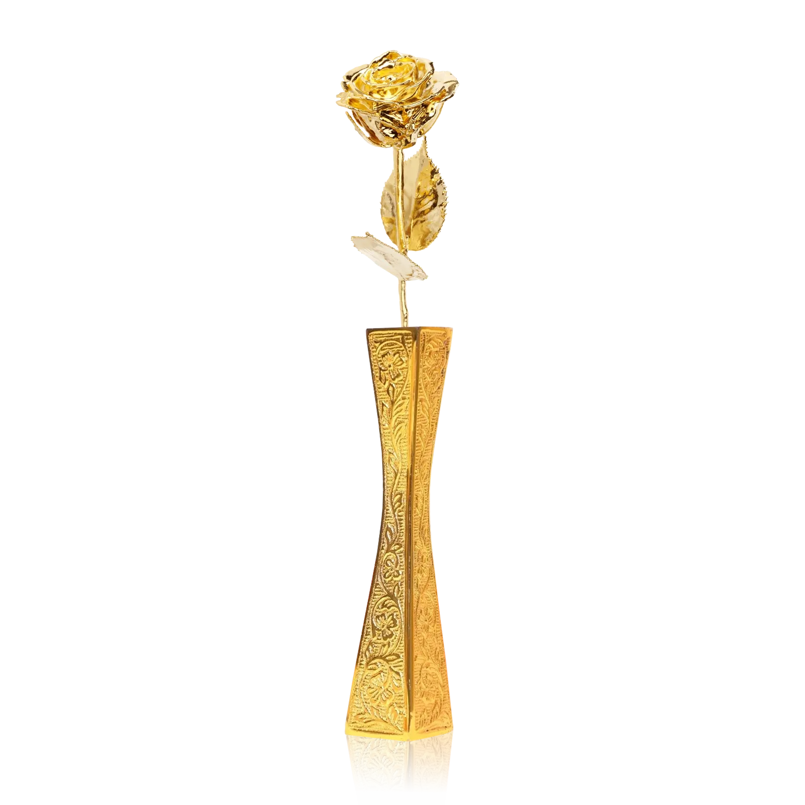 24K Gold Dipped Luxury Eternity Vase (Box Set)