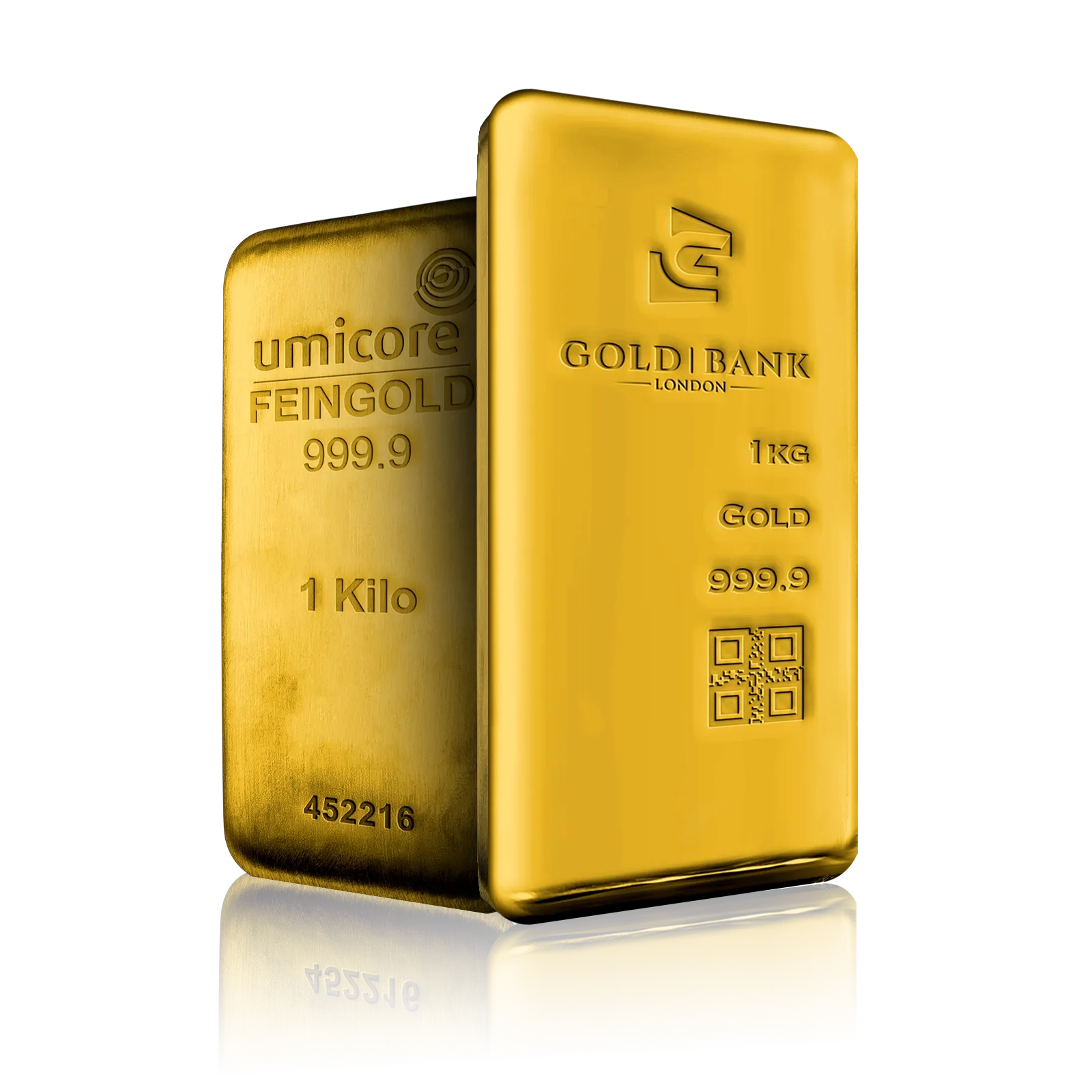 1KG Mixed Brands Investment Gold Bar (999.9)