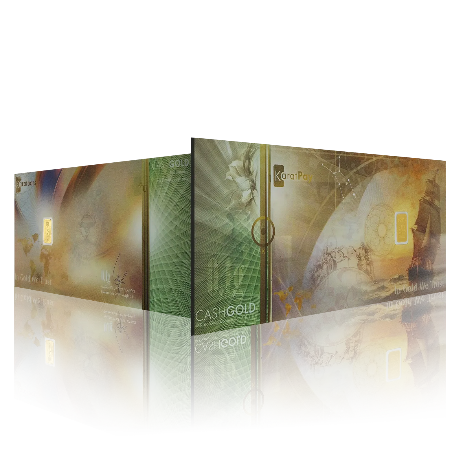 0.1g Cash Gold Bullion (999.9)