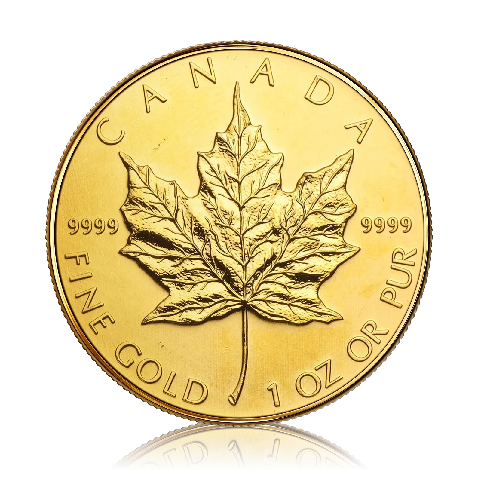 1oz Gold Canadian Maple Leaf (2010)