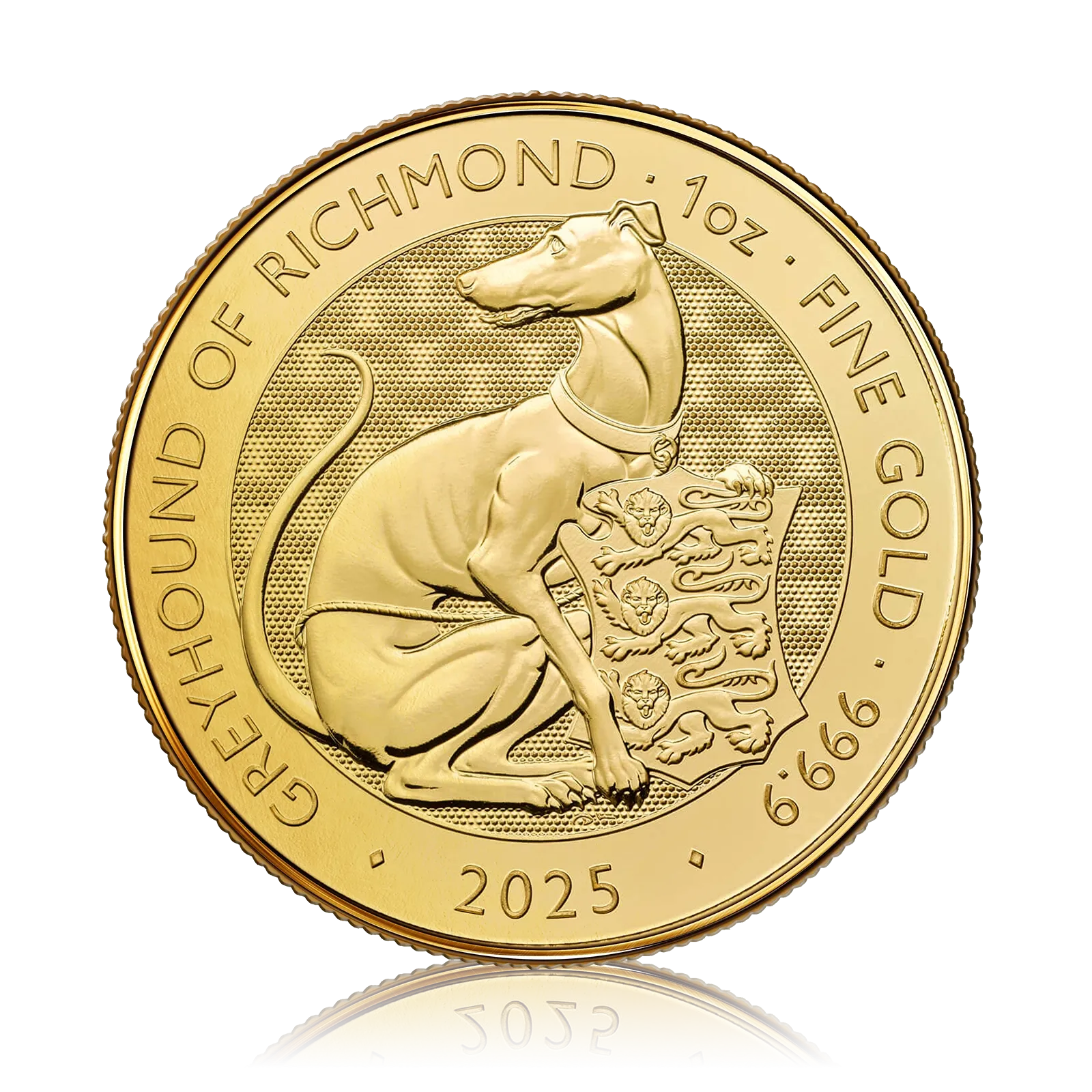 1 oz Gold Royal Mint Tudor Beast Greyhound of Richmond (2025)