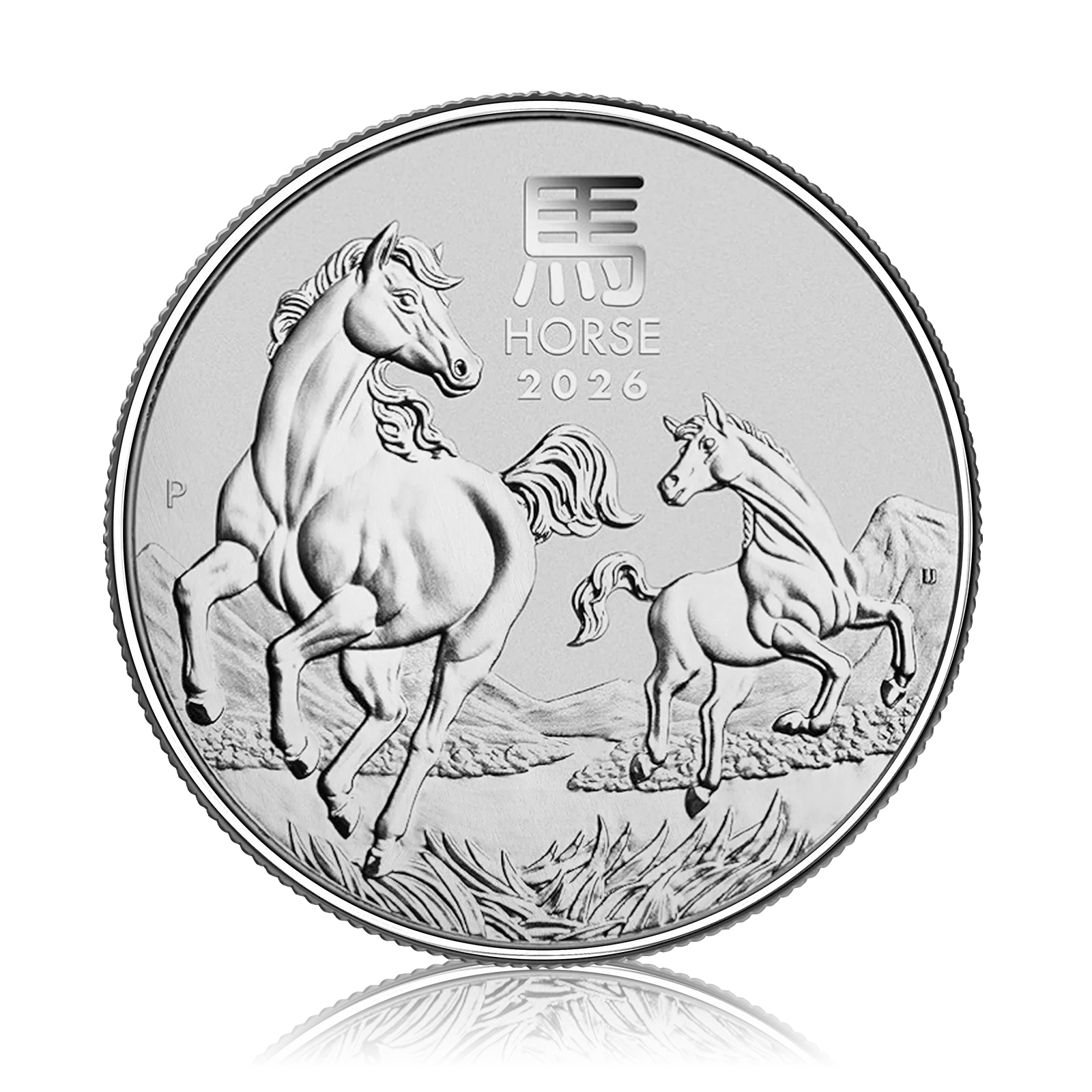 1 Oz  Silver Perth Mint Year of the Horse (2026)