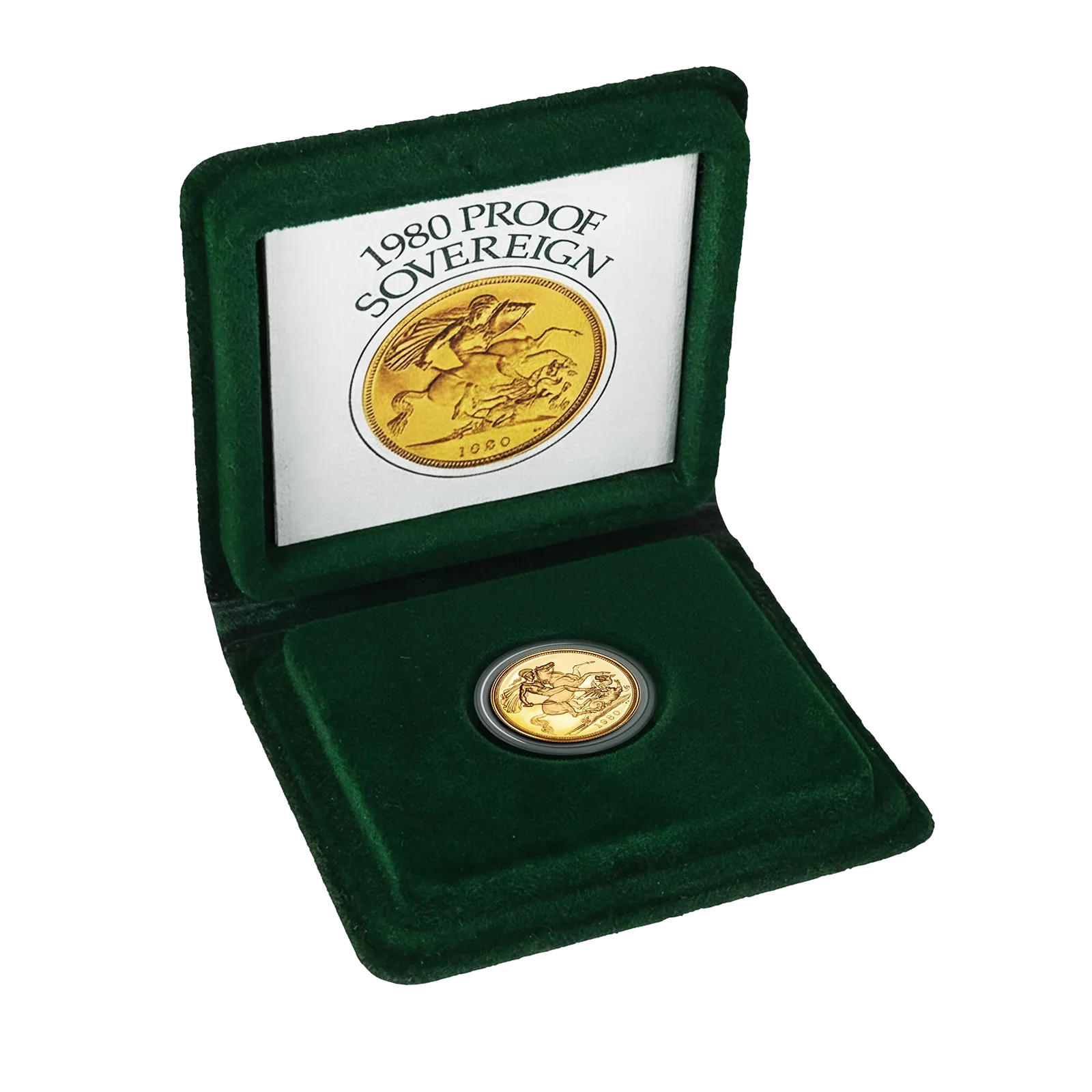 Gold Sovereign Elizabeth II Proof Box Set (1980)