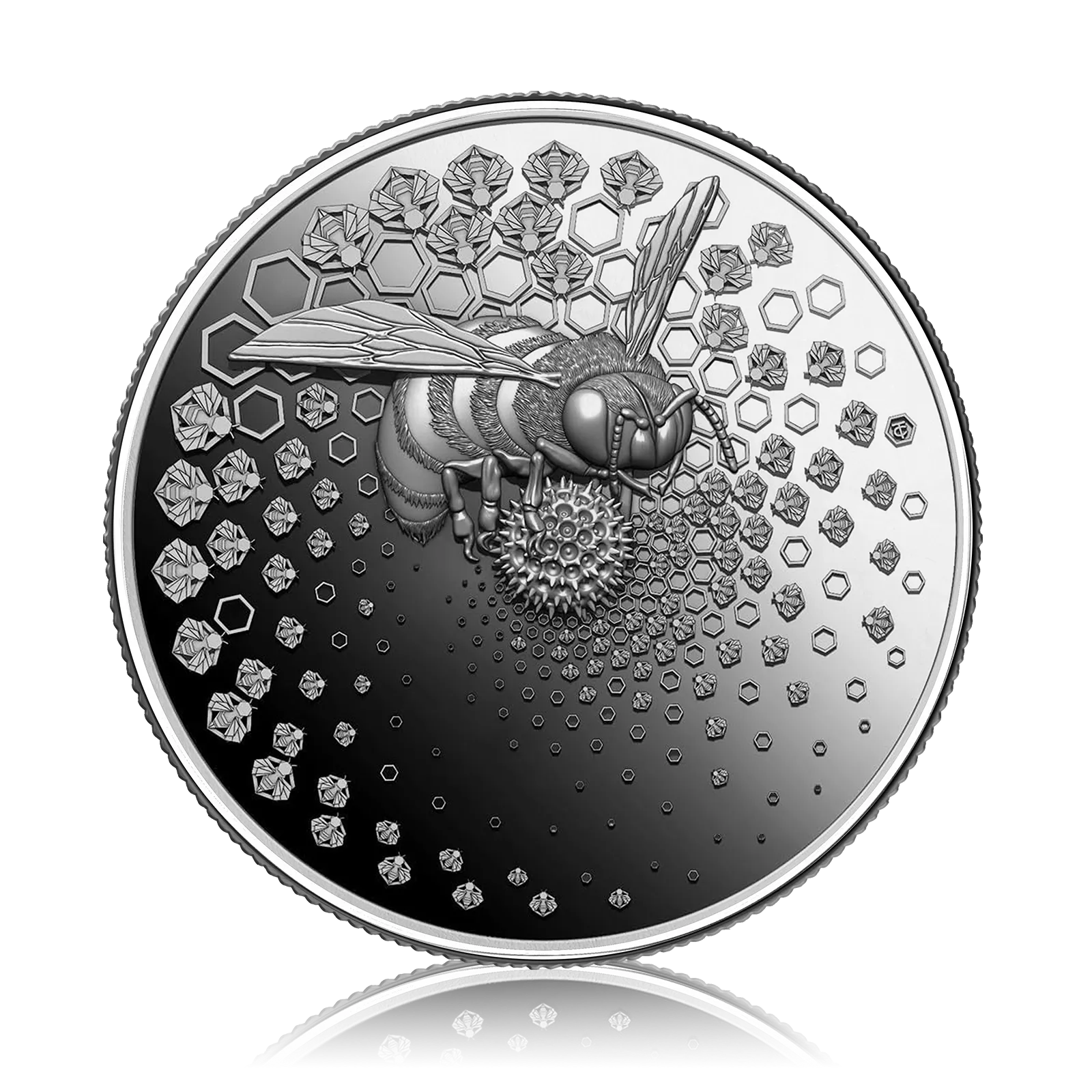 1 Oz Republic of Liberia 20 Dollars Silver Bee Coin (2023)