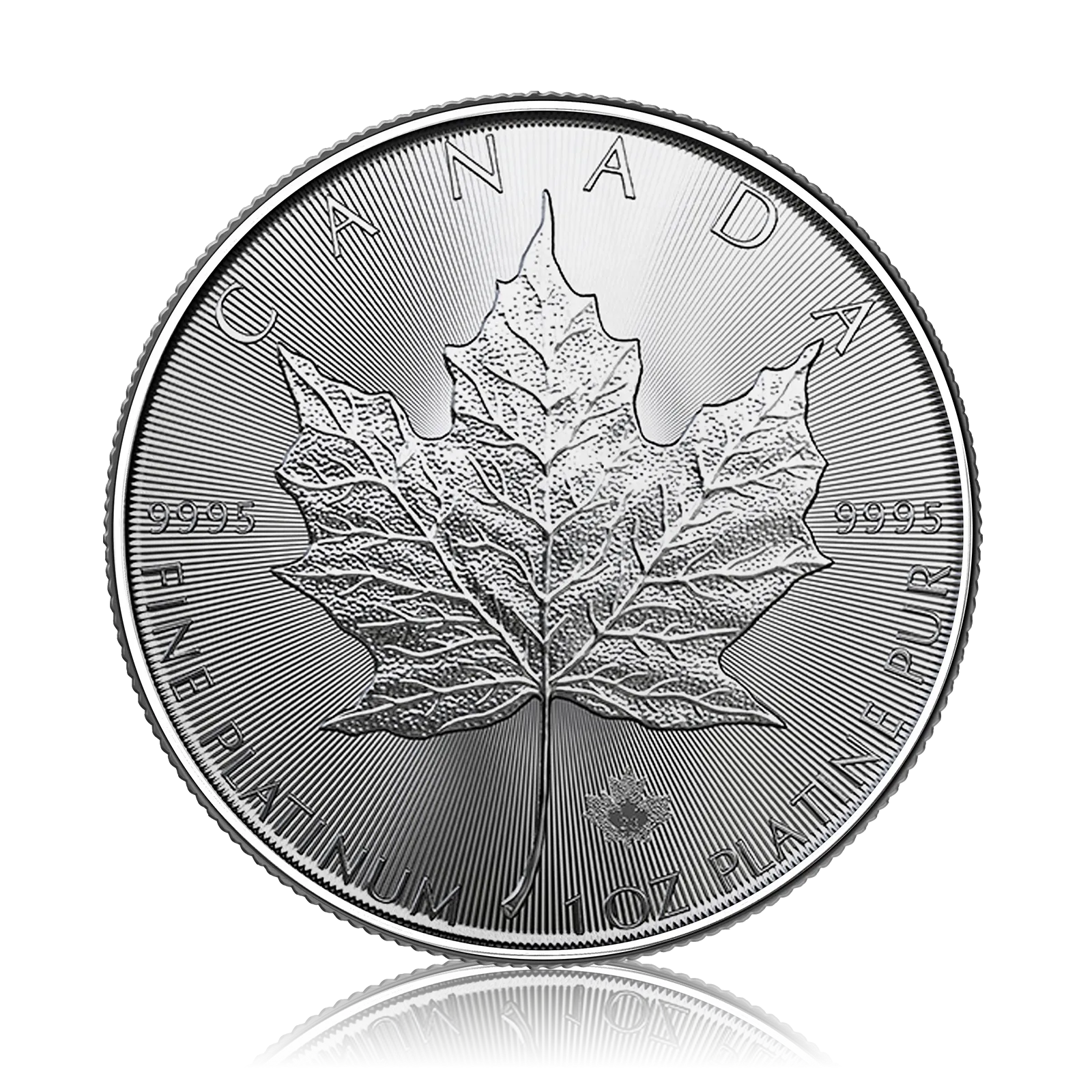 1 Oz Platinum Canadian Maple Leaf (2026)