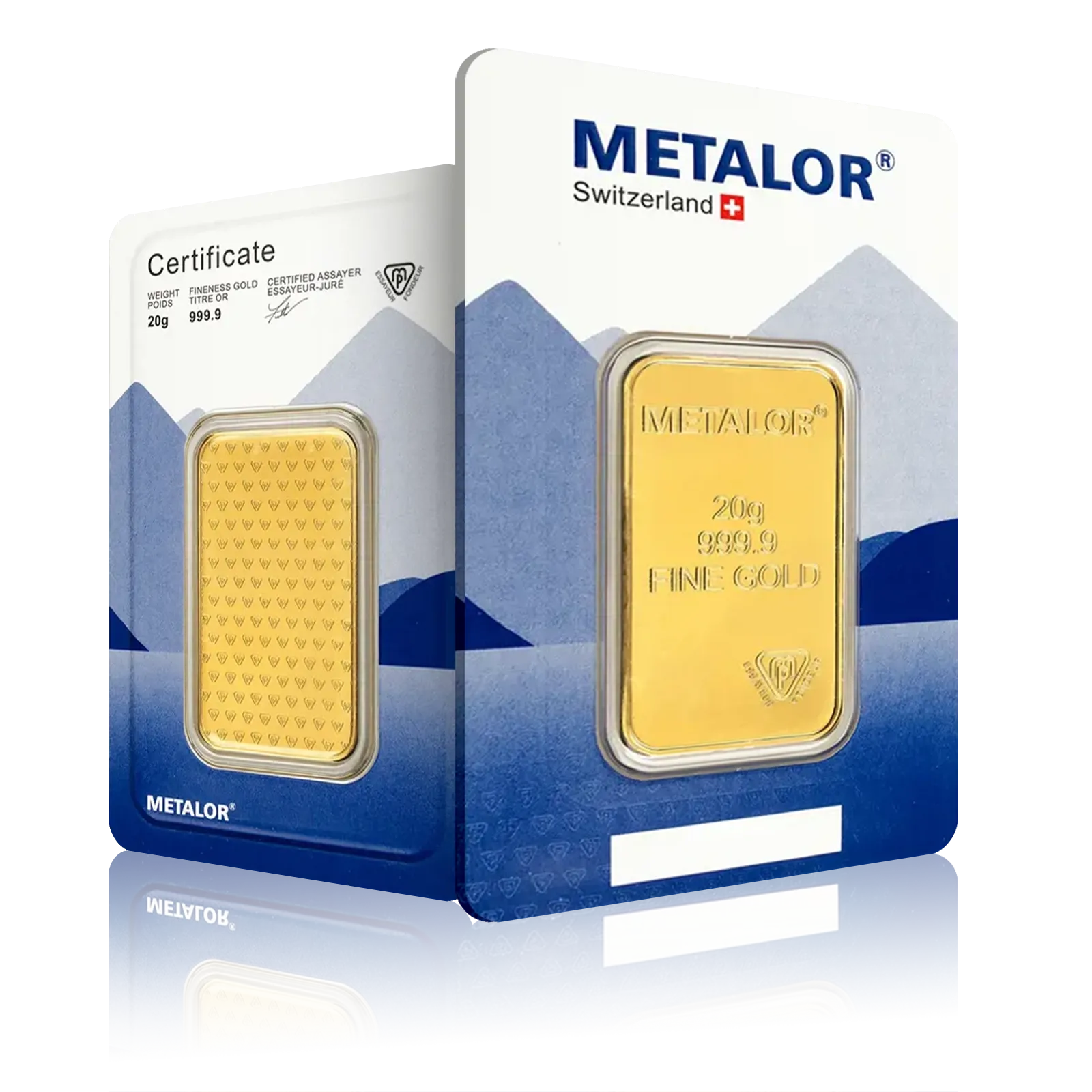 20g Metalor Investment Gold Bar (999.9)