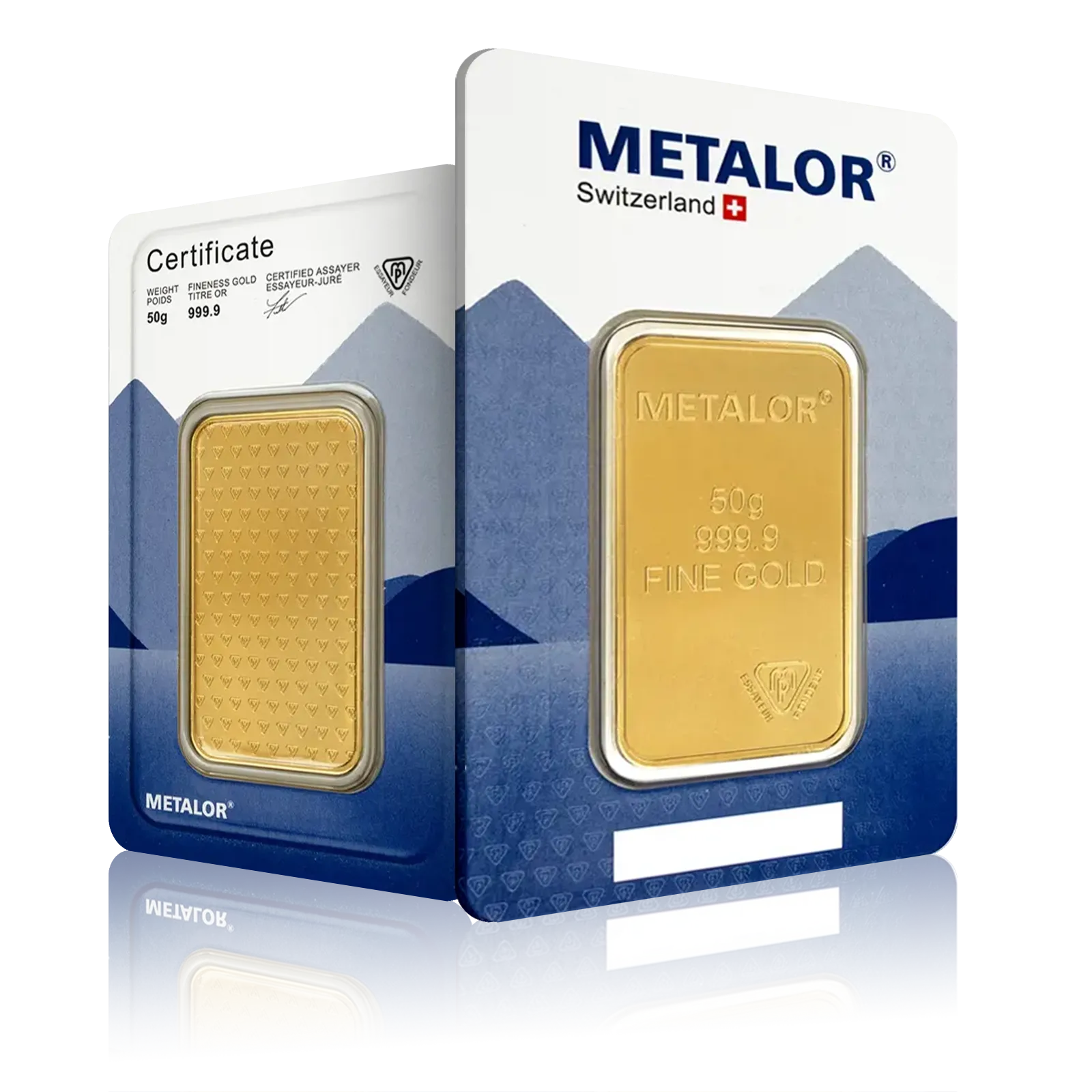 50g Metalor Investment Gold Bar (999.9)
